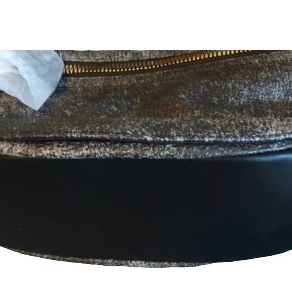 David Jones saddle bag style cross body bag NEW Gray - Picture 6 of 6